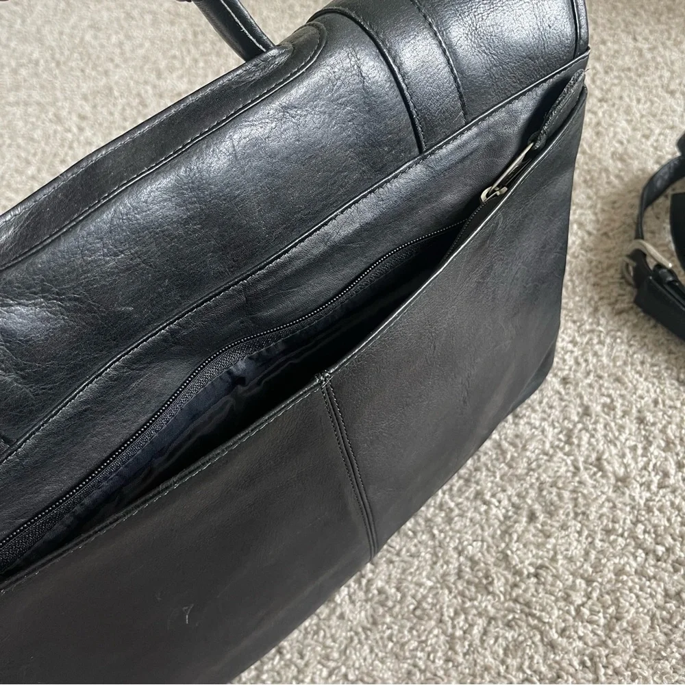 Frye Laptop Strap Leather Bag